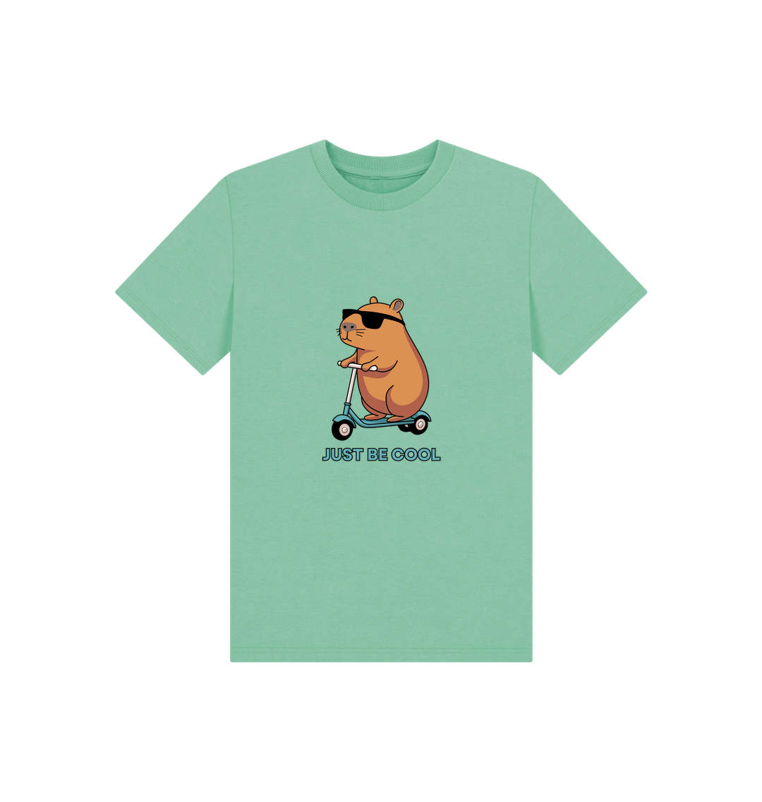 Peppermint Printed Kids T-Shirt Front
