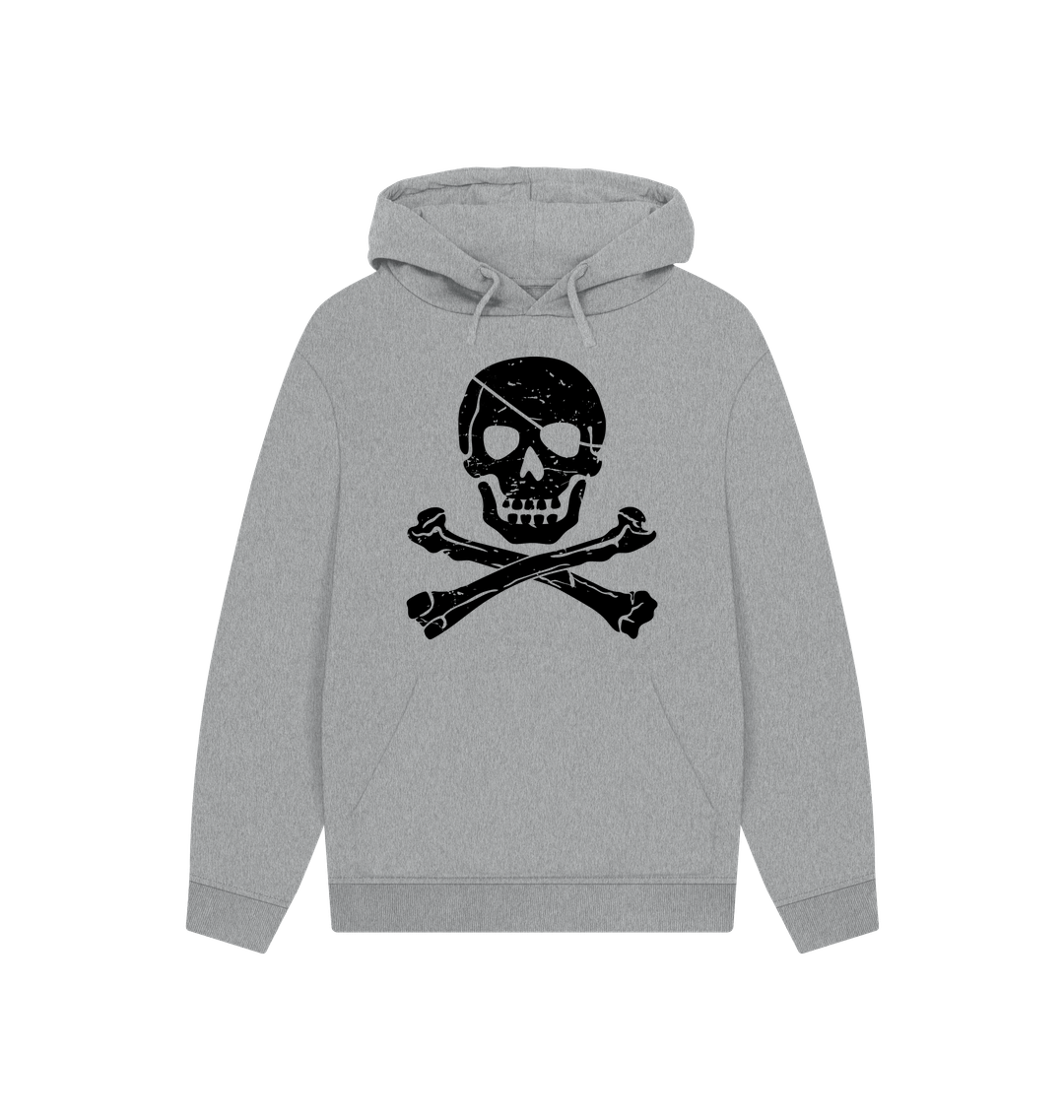 Athletic Grey Printed Hoody Front