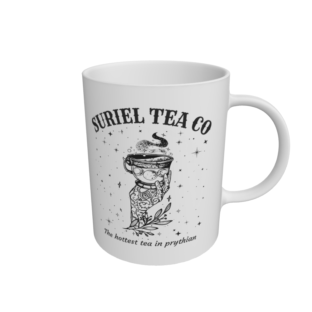 White Mug Front