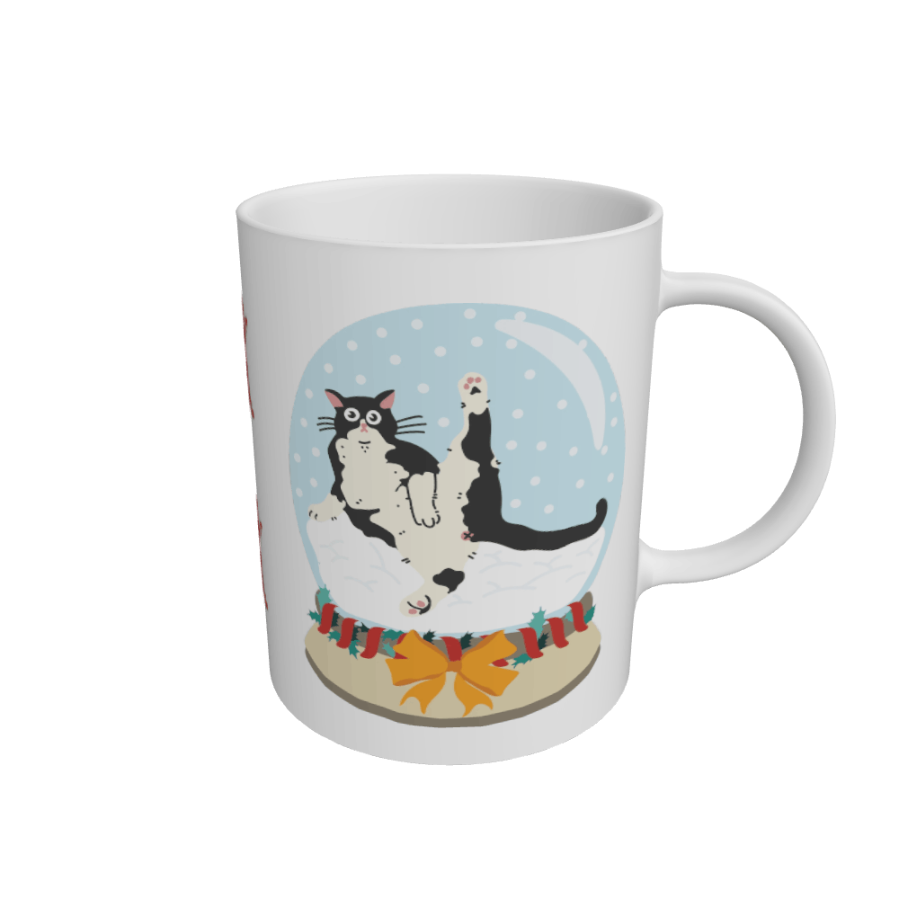 White Mug Front